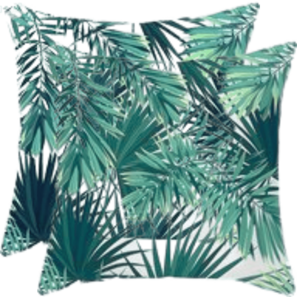 Tuinkussen-hoes set van 2st Rio Design 45x45cm - Zomerse Buitenhoezen