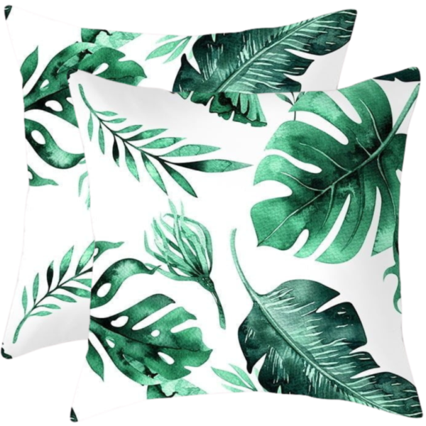Tuinkussen-hoes set van 2st Tropisch Cancún Design - 45x45cm