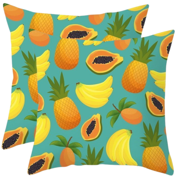 Tuinkussen-hoes set van 2st Maui Tropisch 45x45cm