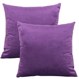 Sierkussenhoes Set van 2st Paars 45x45cm