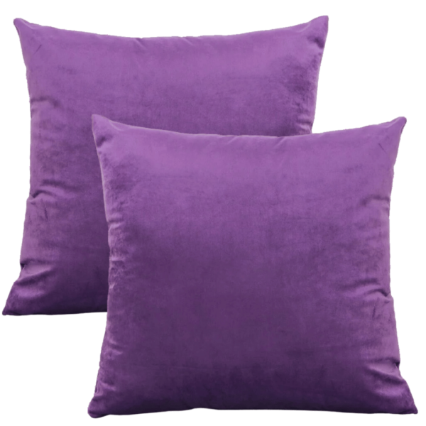 Sierkussenhoes Set van 2st Paars 45x45cm